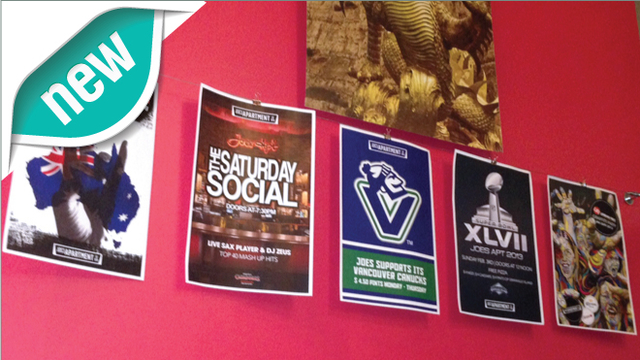 New 80lb Gloss Text Posters