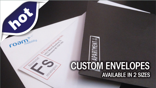 Custom Envelopes