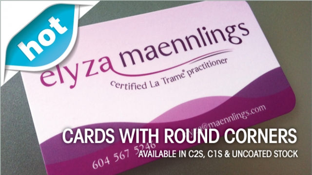 Round Corner Cards